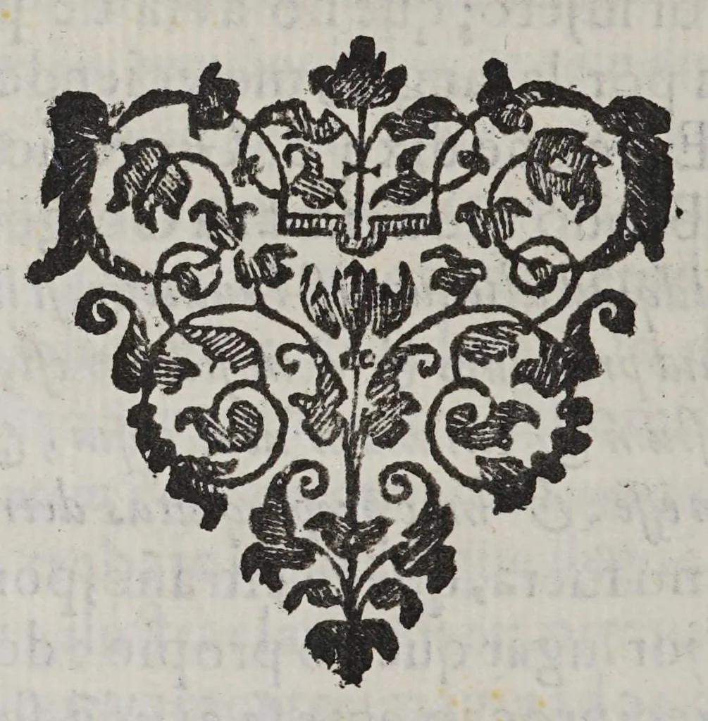 An illustration from Epitome de la biblioteca oriental i occidental, nautica i geografica., 1629, leaf 94