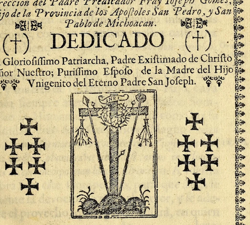 An illustration from Epitome de los misterios de la missa,, 1693, leaf 7