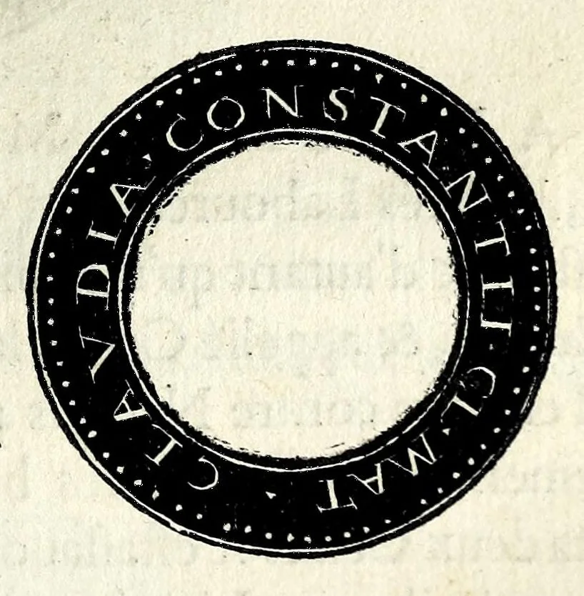 An illustration from Epitome dv thresor des antiqvitez, c'est à dire, Pourtraits des vrayes medailles des empp. tant d'Orient que d'Occident, 1553, leaf 241