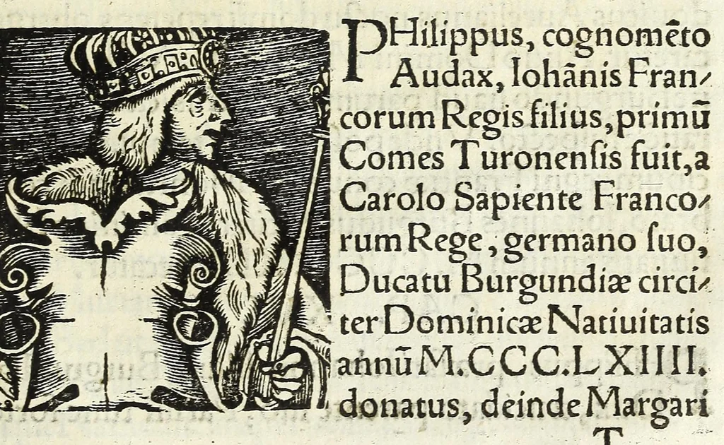 An illustration from Epitome regii ac vetvstissimi ortus sacrae caesarae ac Catholic̜e maiestatis, serenissimi quoq[ue] principis & domini, Dn. Ferdinandi, Vngariae ac Bohemiae regis, omniumq[ue] archiducum Austriae, ac Habsburgensium comitum, 1530, leaf 143
