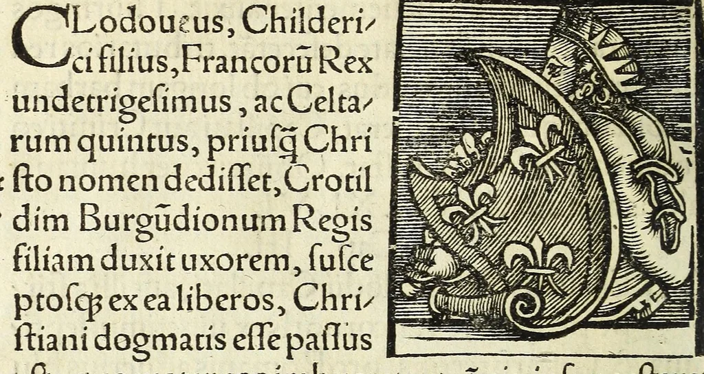 An illustration from Epitome regii ac vetvstissimi ortus sacrae caesarae ac Catholic̜e maiestatis, serenissimi quoq[ue] principis & domini, Dn. Ferdinandi, Vngariae ac Bohemiae regis, omniumq[ue] archiducum Austriae, ac Habsburgensium comitum, 1530, leaf 38