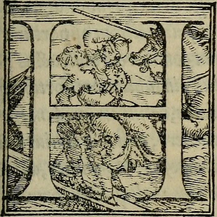 An illustration from Epitomes omnium Galeni Pergameni operum, vniuersam illius viri doctrinam, & methodu[m], quàm accuratissimè contine[n]tis, sectio prima-[quarta], 1548, leaf 6