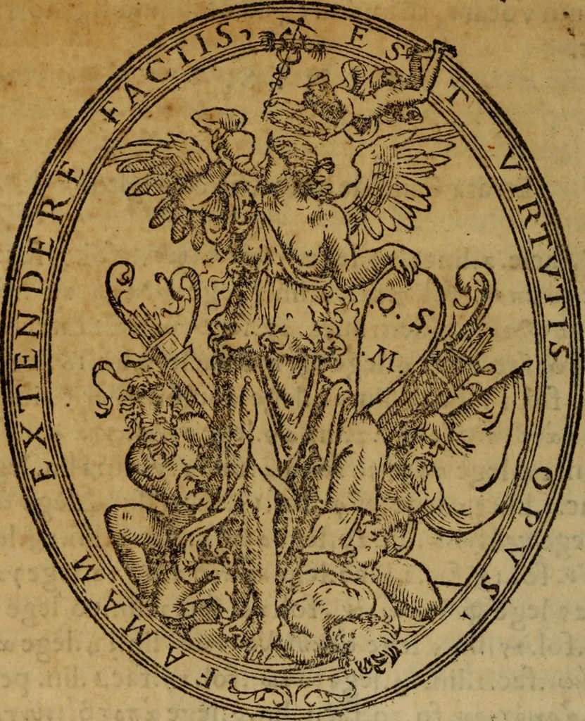 An illustration from Epitomes omnium Galeni Pergameni operum, vniuersam illius viri doctrinam, & methodu[m], quàm accuratissimè contine[n]tis, sectio prima-[quarta], 1548, leaf 513