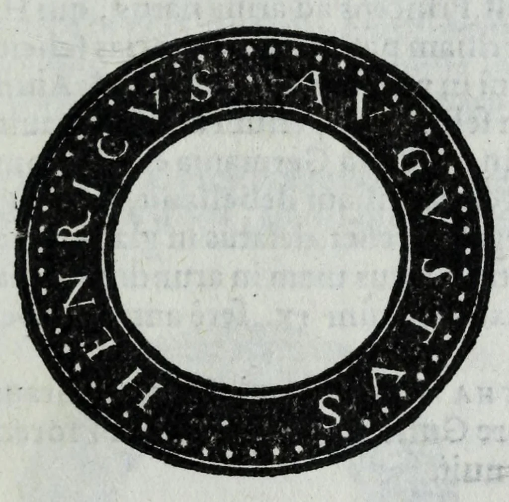 An illustration from Epitome thesavri antiqvitatvm, hoc est, Impp. Rom. orientalivm et occidentalivm iconum : ex antiquis numismatibus quam fidelissime deliniatarum, ex Musaeo Iacobi de Strada mantuani antiquarij, 1557, leaf 389