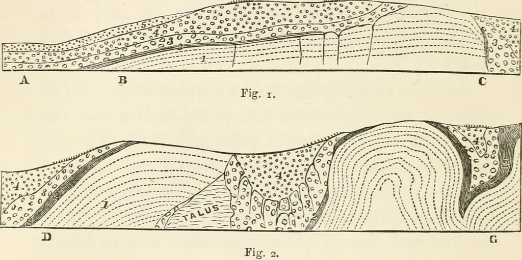 An illustration from The epoch of the mammoth and the apparition of man upon the earth, 1878, leaf 232