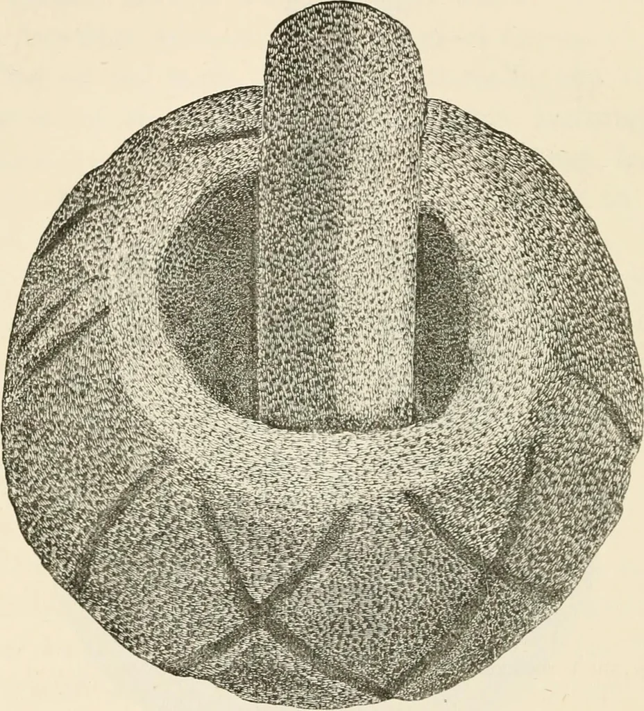 An illustration from The epoch of the mammoth and the apparition of man upon the earth, 1878, leaf 418