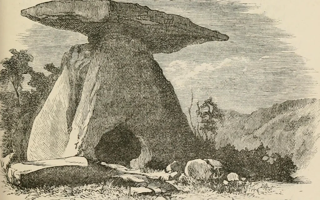 An illustration from The epoch of the mammoth and the apparition of man upon the earth, 1878, leaf 57