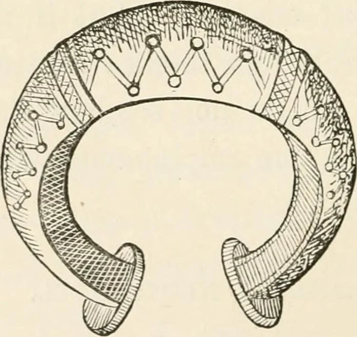 An illustration from The epoch of the mammoth and the apparition of man upon the earth, 1878, leaf 74