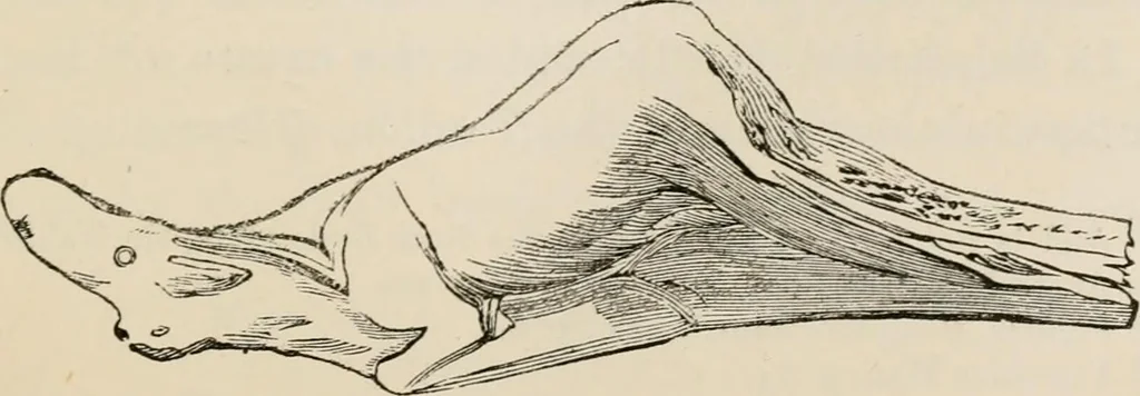 An illustration from The epoch of the mammoth and the apparition of man upon the earth, 1878, leaf 93