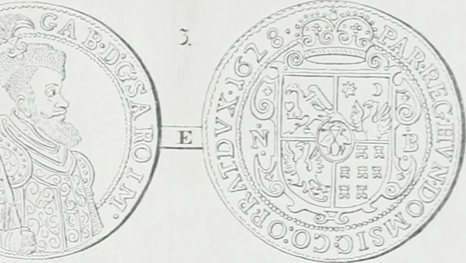 An illustration from Erdély érmei, képatlasszal. A.M. Tudom. Akadémia kiad, 1862, leaf 252