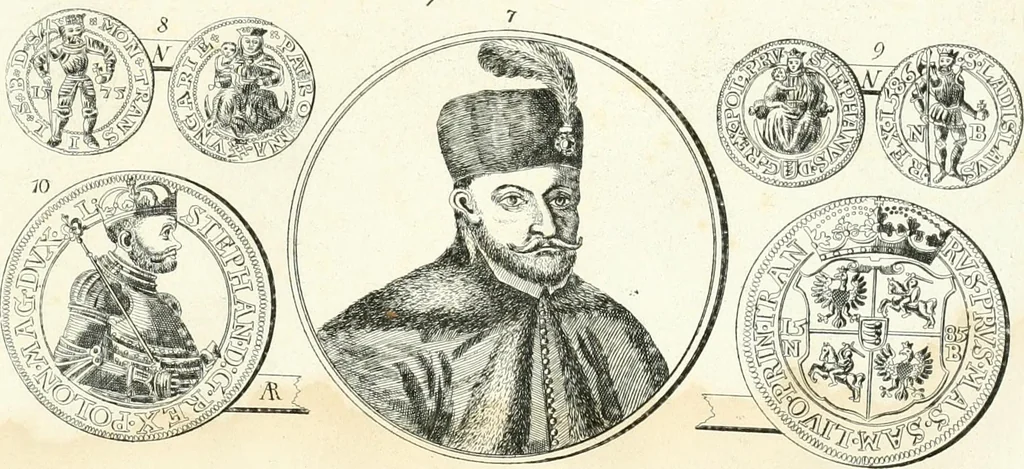 An illustration from Erdély érmei, képatlasszal. A.M. Tudom. Akadémia kiad, 1862, leaf 18