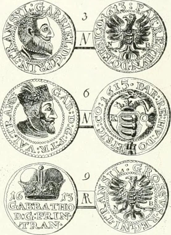 An illustration from Erdély érmei, képatlasszal. A.M. Tudom. Akadémia kiad, 1862, leaf 30