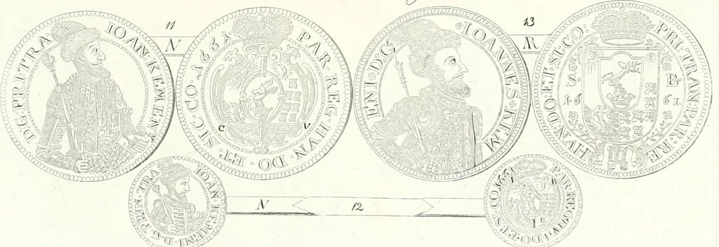 An illustration from Erdély érmei, képatlasszal. A.M. Tudom. Akadémia kiad, 1862, leaf 36