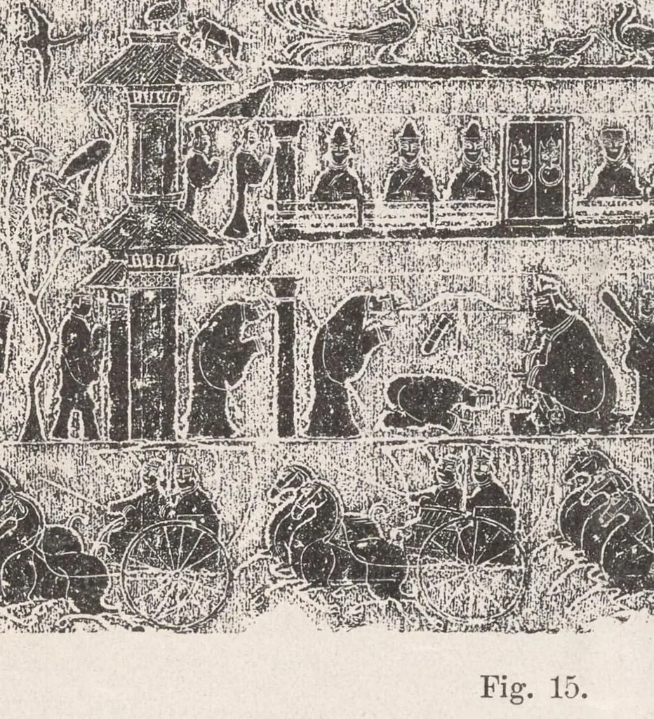 An illustration from Erfahrungen auf dem Gebiete der Kunst und sonstige Beobachtungen in Ostasien, 1909, leaf 19