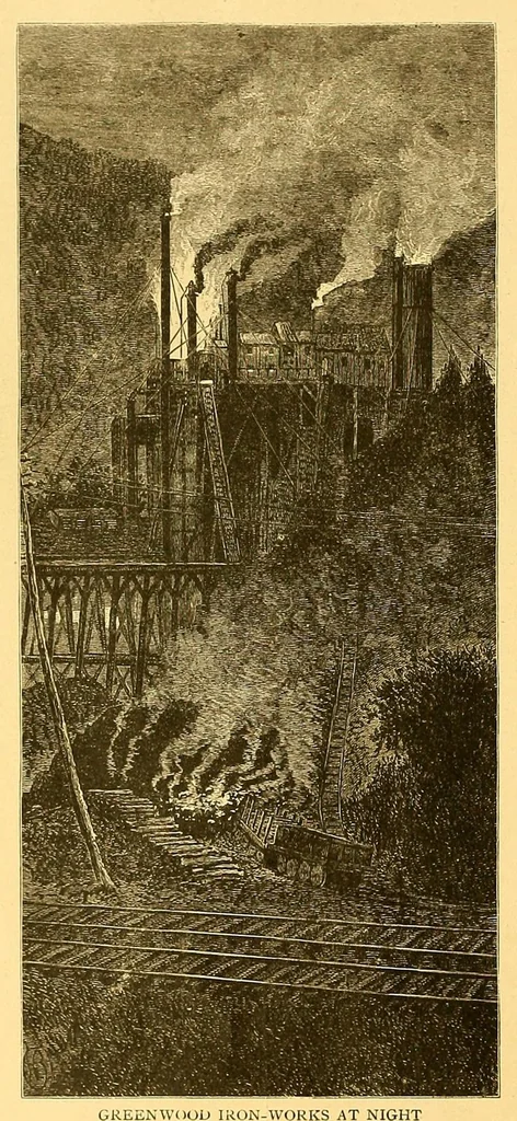 An illustration from Erie railway tourist, 1874, leaf 12