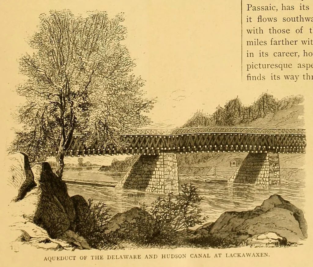 An illustration from Erie railway tourist, 1874, leaf 13