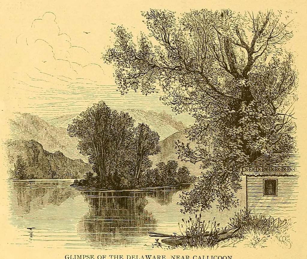 An illustration from Erie railway tourist, 1874, leaf 18