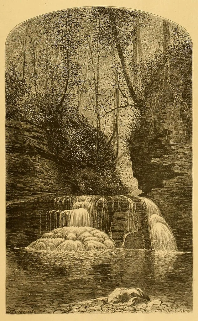 An illustration from Erie railway tourist, 1874, leaf 23