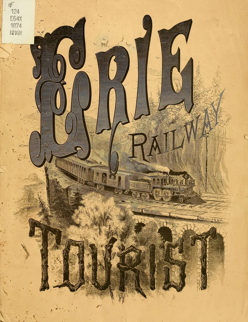 An illustration from Erie railway tourist, 1874, leaf 3