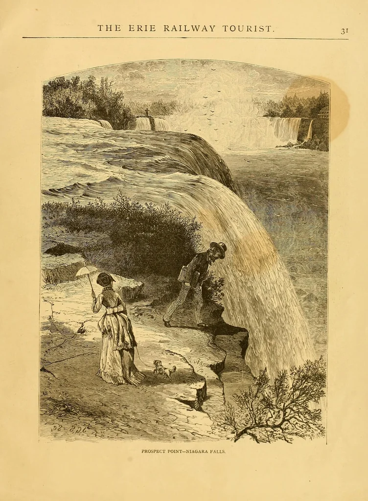 An illustration from Erie railway tourist, 1874, leaf 39