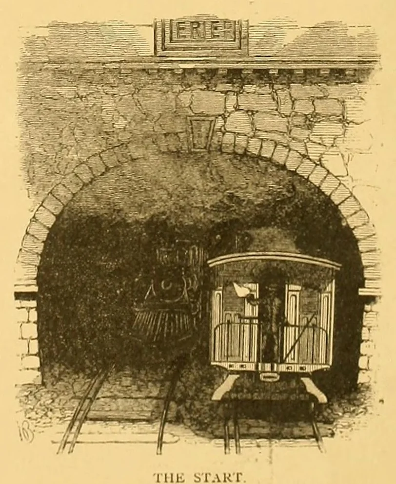 An illustration from Erie railway tourist, 1874, leaf 9