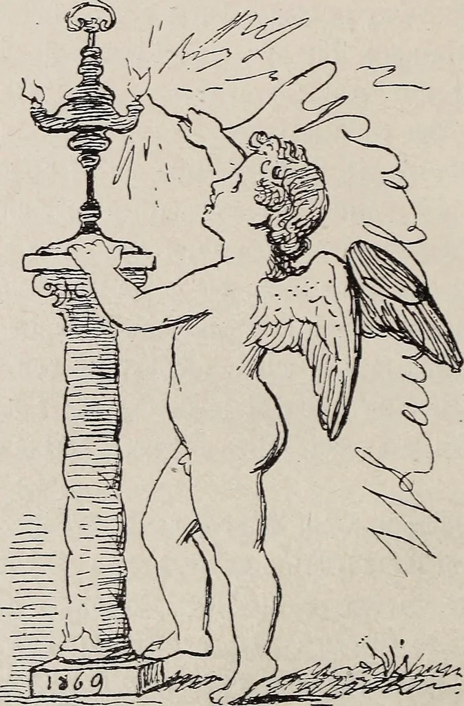 An illustration from Erinnerungen an Wilhelm von Kaulbach und sein Haus : mit Briefen und hundertsechzig Abbildungen, 1921, leaf 102