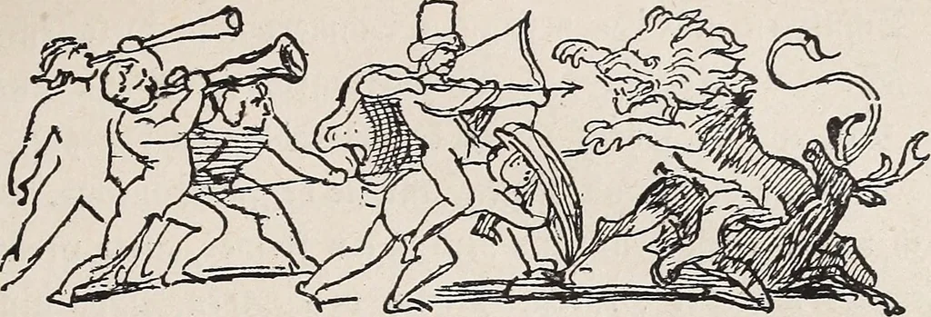An illustration from Erinnerungen an Wilhelm von Kaulbach und sein Haus : mit Briefen und hundertsechzig Abbildungen, 1921, leaf 165
