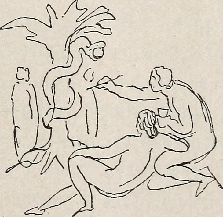 An illustration from Erinnerungen an Wilhelm von Kaulbach und sein Haus : mit Briefen und hundertsechzig Abbildungen, 1921, leaf 179
