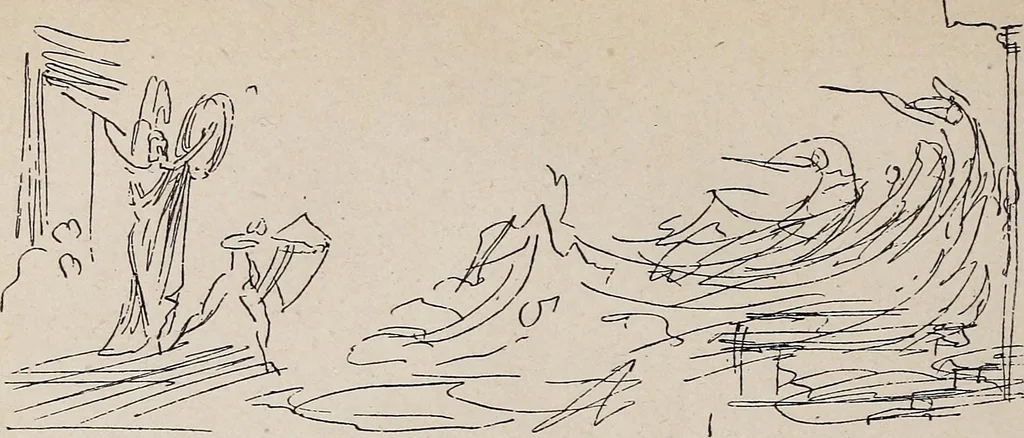 An illustration from Erinnerungen an Wilhelm von Kaulbach und sein Haus : mit Briefen und hundertsechzig Abbildungen, 1921, leaf 188