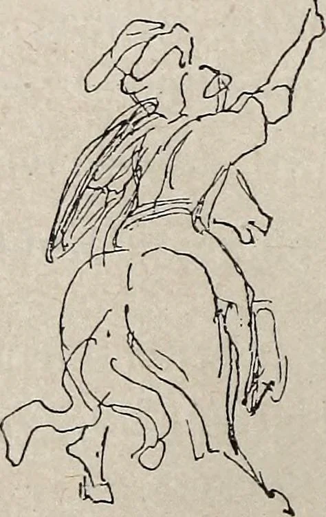 An illustration from Erinnerungen an Wilhelm von Kaulbach und sein Haus : mit Briefen und hundertsechzig Abbildungen, 1921, leaf 220