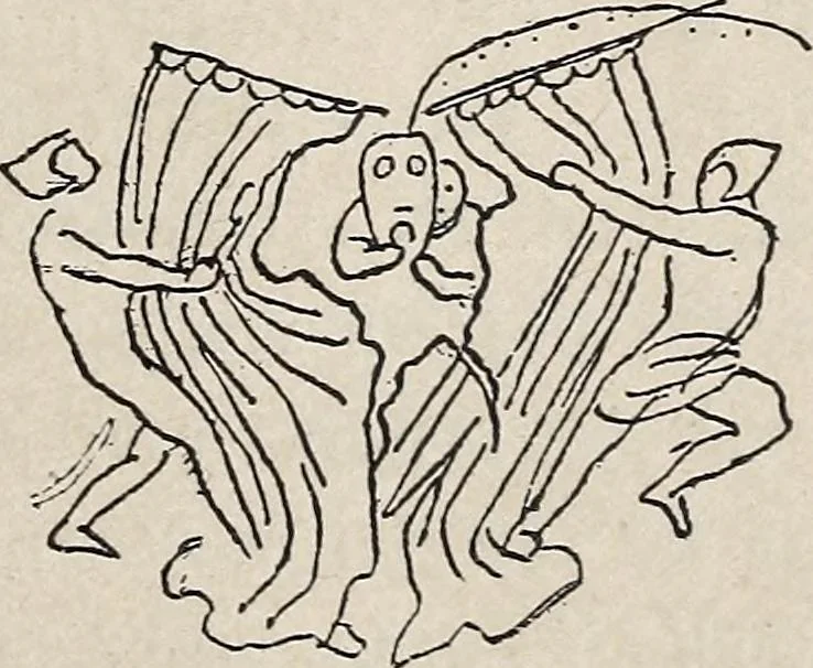 An illustration from Erinnerungen an Wilhelm von Kaulbach und sein Haus : mit Briefen und hundertsechzig Abbildungen, 1921, leaf 233