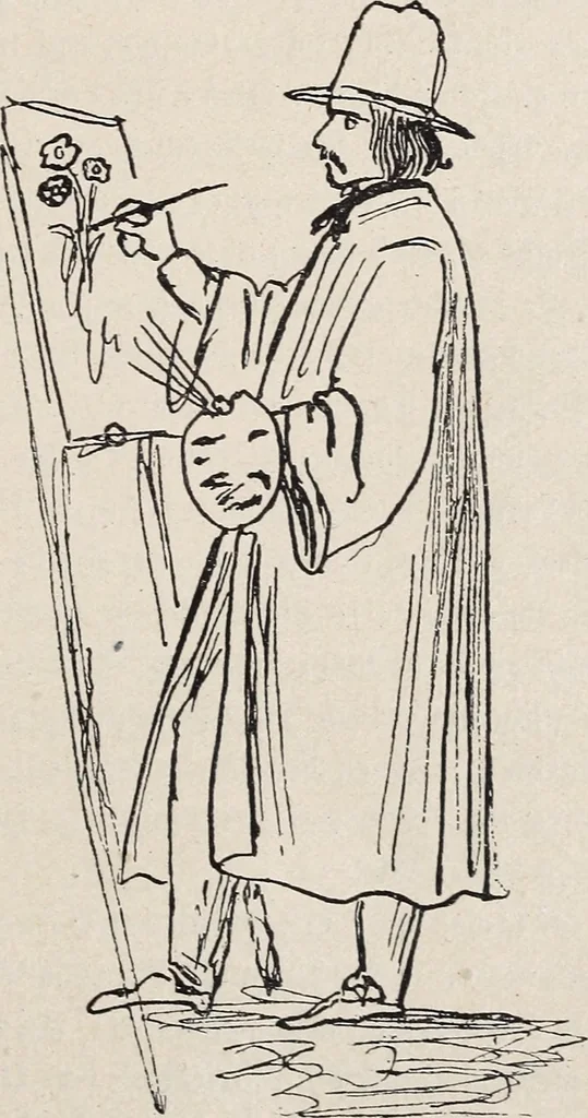 An illustration from Erinnerungen an Wilhelm von Kaulbach und sein Haus : mit Briefen und hundertsechzig Abbildungen, 1921, leaf 249