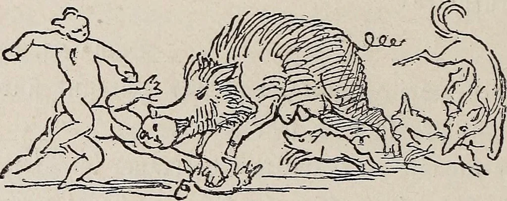An illustration from Erinnerungen an Wilhelm von Kaulbach und sein Haus : mit Briefen und hundertsechzig Abbildungen, 1921, leaf 270