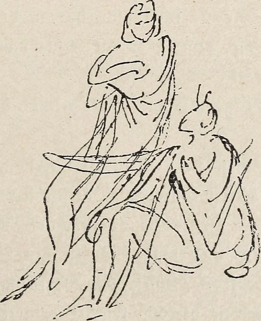 An illustration from Erinnerungen an Wilhelm von Kaulbach und sein Haus : mit Briefen und hundertsechzig Abbildungen, 1921, leaf 299