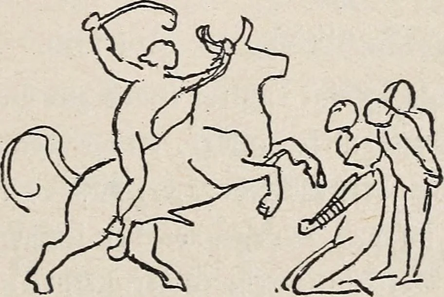 An illustration from Erinnerungen an Wilhelm von Kaulbach und sein Haus : mit Briefen und hundertsechzig Abbildungen, 1921, leaf 317