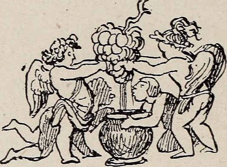 An illustration from Erinnerungen an Wilhelm von Kaulbach und sein Haus : mit Briefen und hundertsechzig Abbildungen, 1921, leaf 334