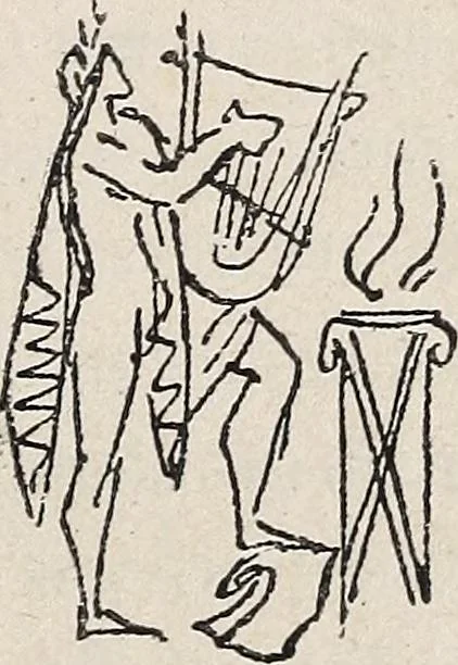 An illustration from Erinnerungen an Wilhelm von Kaulbach und sein Haus : mit Briefen und hundertsechzig Abbildungen, 1921, leaf 351