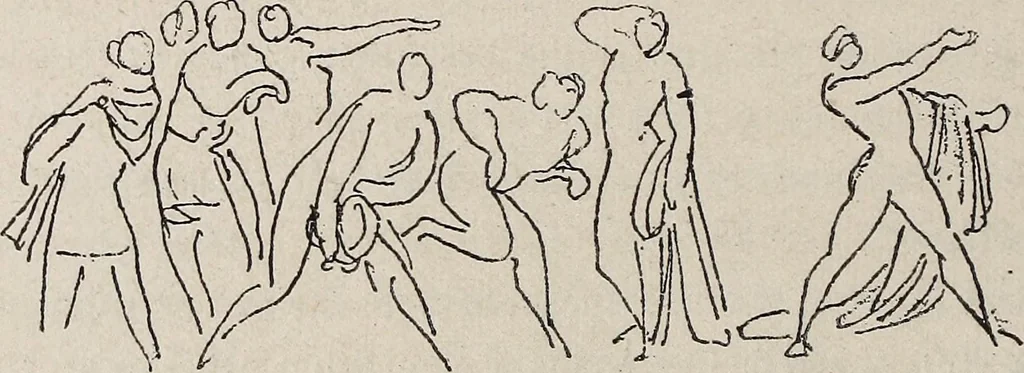 An illustration from Erinnerungen an Wilhelm von Kaulbach und sein Haus : mit Briefen und hundertsechzig Abbildungen, 1921, leaf 354
