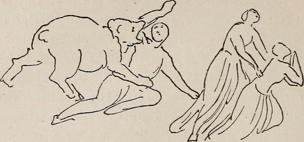 An illustration from Erinnerungen an Wilhelm von Kaulbach und sein Haus : mit Briefen und hundertsechzig Abbildungen, 1921, leaf 36