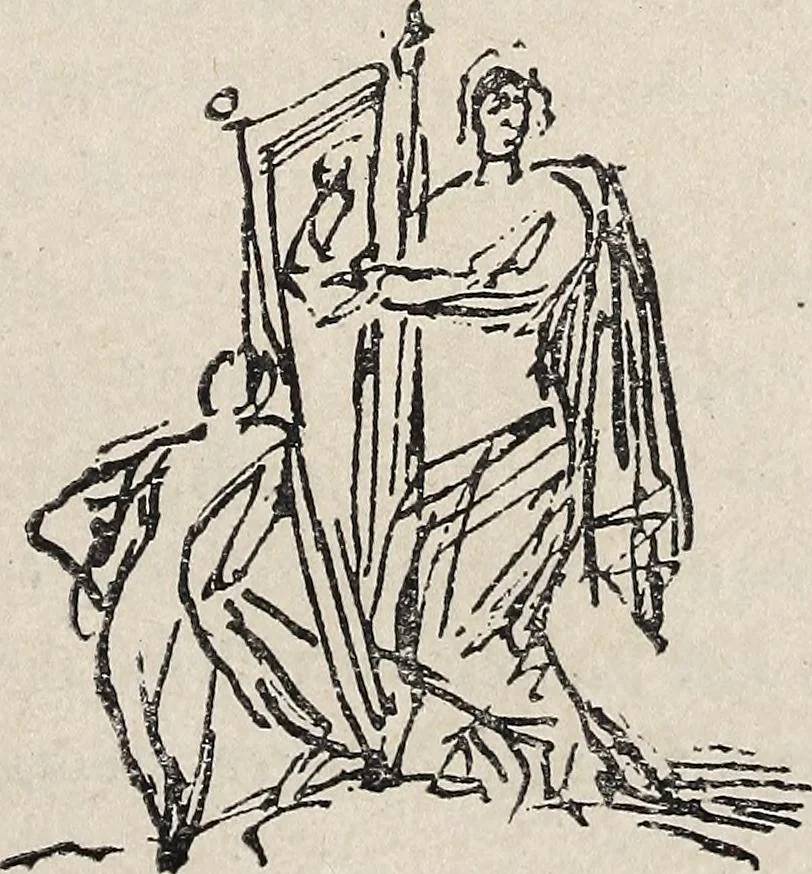 An illustration from Erinnerungen an Wilhelm von Kaulbach und sein Haus : mit Briefen und hundertsechzig Abbildungen, 1921, leaf 373