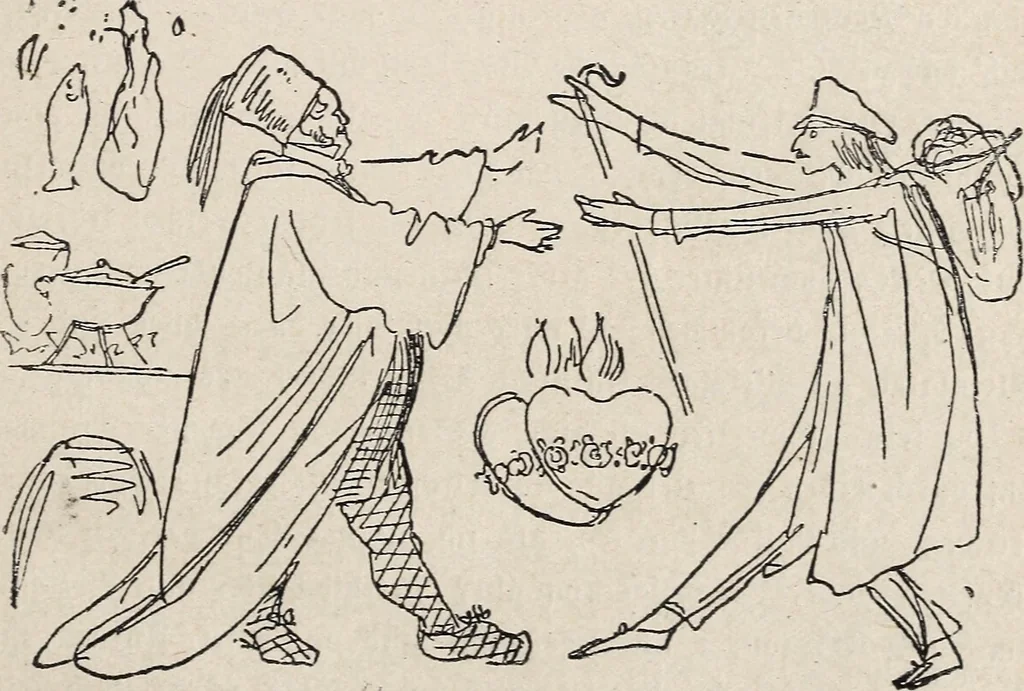 An illustration from Erinnerungen an Wilhelm von Kaulbach und sein Haus : mit Briefen und hundertsechzig Abbildungen, 1921, leaf 379
