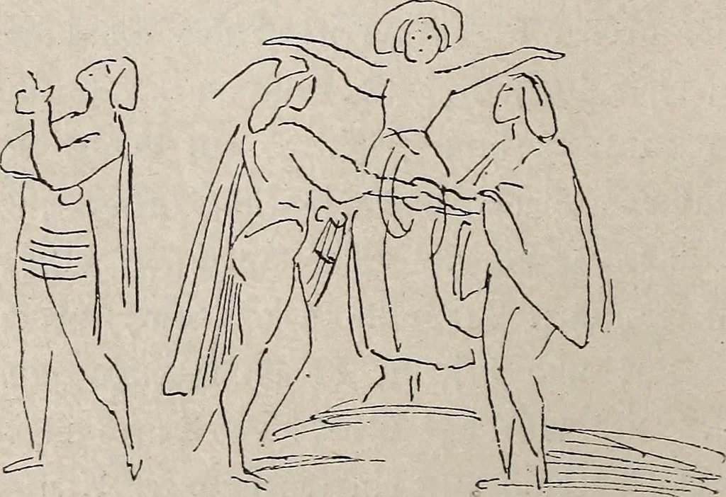 An illustration from Erinnerungen an Wilhelm von Kaulbach und sein Haus : mit Briefen und hundertsechzig Abbildungen, 1921, leaf 38