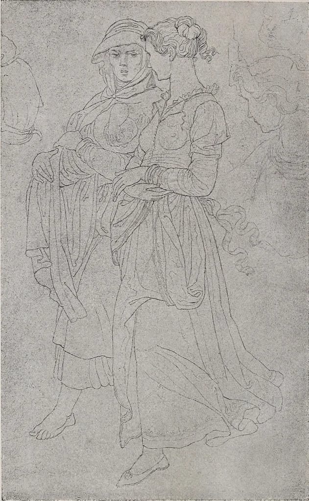An illustration from Erinnerungen an Wilhelm von Kaulbach und sein Haus : mit Briefen und hundertsechzig Abbildungen, 1921, leaf 42