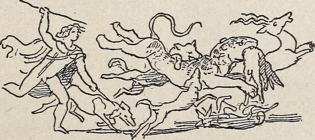 An illustration from Erinnerungen an Wilhelm von Kaulbach und sein Haus : mit Briefen und hundertsechzig Abbildungen, 1921, leaf 57