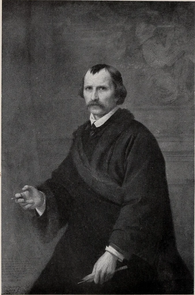 An illustration from Erinnerungen an Wilhelm von Kaulbach und sein Haus : mit Briefen und hundertsechzig Abbildungen, 1921, leaf 6