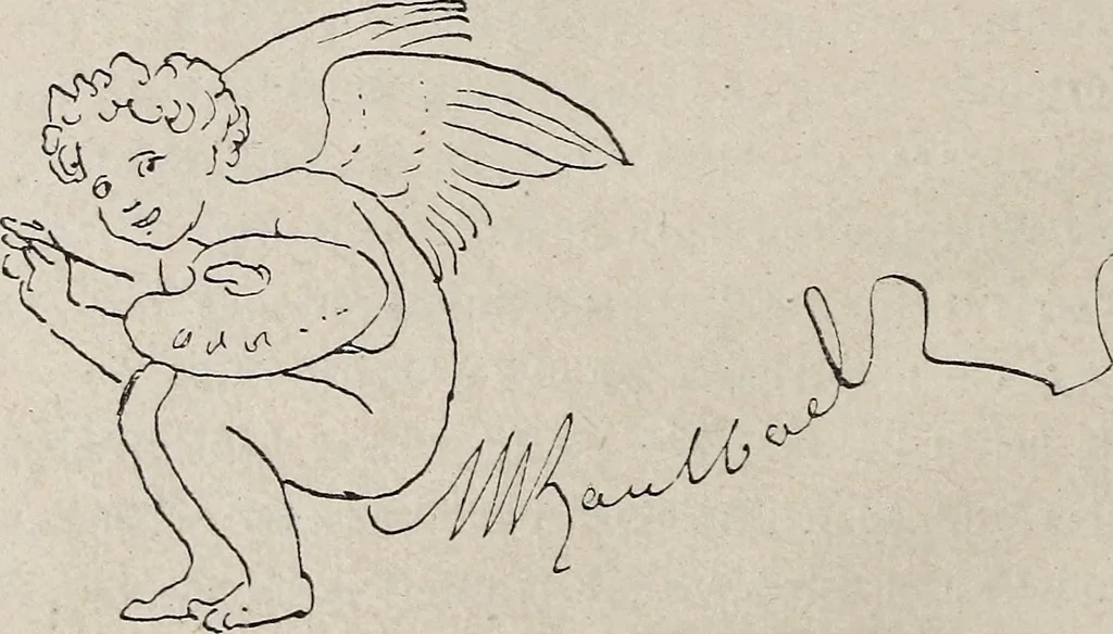 An illustration from Erinnerungen an Wilhelm von Kaulbach und sein Haus : mit Briefen und hundertsechzig Abbildungen, 1921, leaf 60