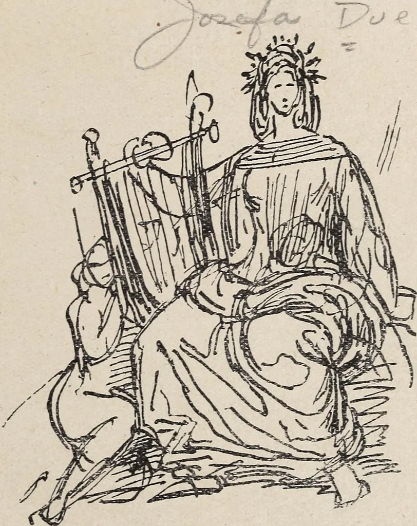 An illustration from Erinnerungen an Wilhelm von Kaulbach und sein Haus : mit Briefen und hundertsechzig Abbildungen, 1921, leaf 7