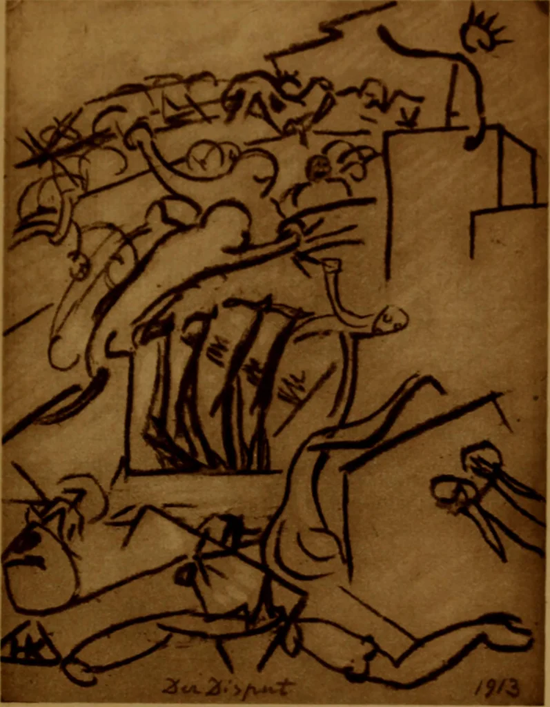 An illustration from Erster deutscher Herbstsalon, Berlin 1913, 1913, leaf 58