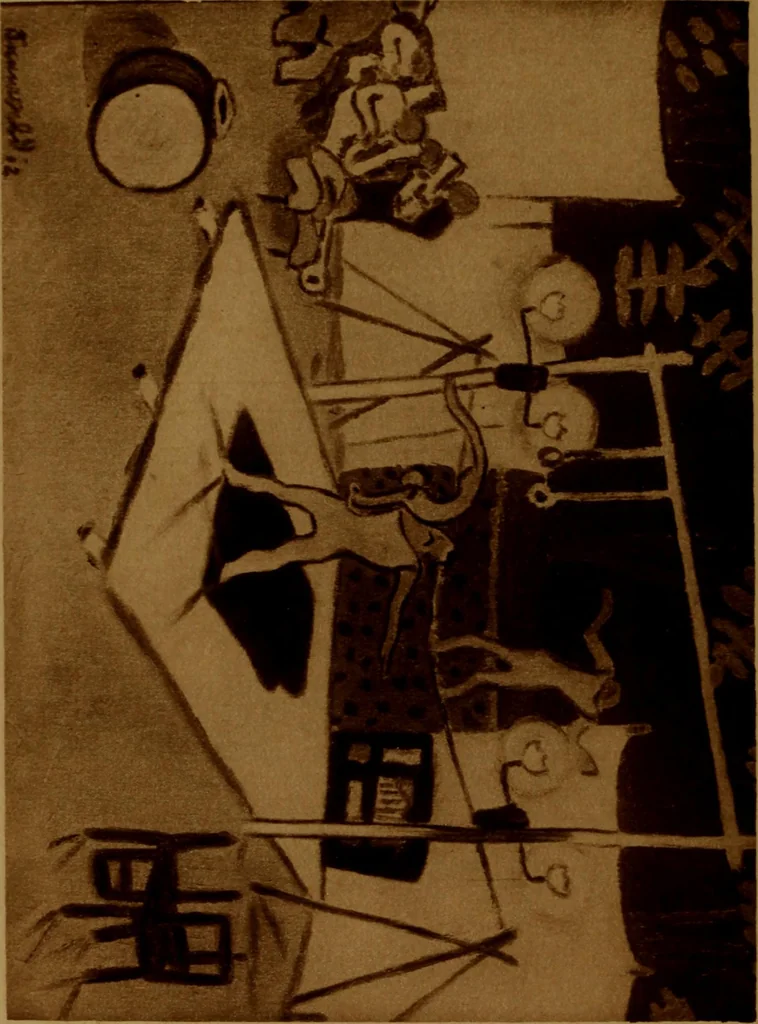 An illustration from Erster deutscher Herbstsalon, Berlin 1913, 1913, leaf 75