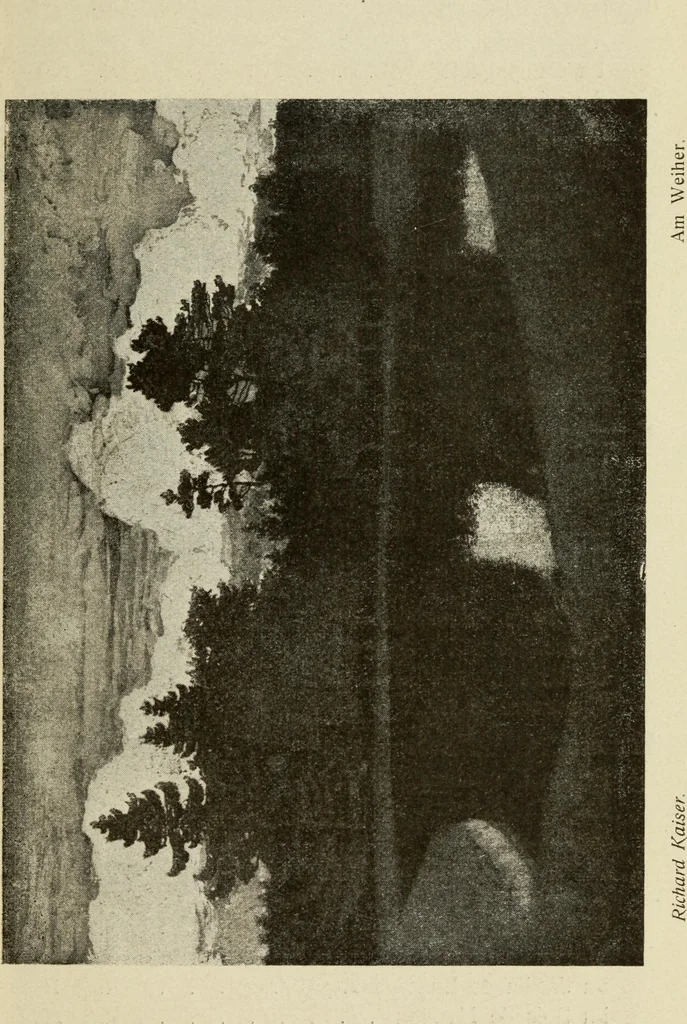 An illustration from Erstes Verzeichnis der Radierunger, Lithographien und Holzschnitte moderner Graphiker : welche meist in Handdrucken und signiert auf der Vertriebsstelle vorrätig sind, 1904, leaf 50